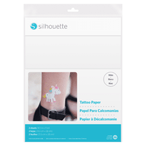 Silhouette Tatoeagepapier – Wit