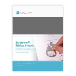 Silhouette Kraslaag Stickervellen